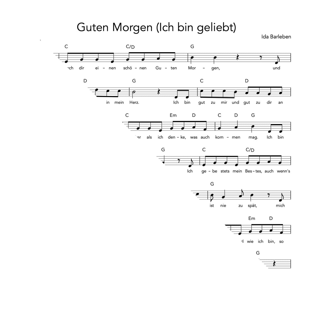 Guten Morgen (Ich bin geliebt)