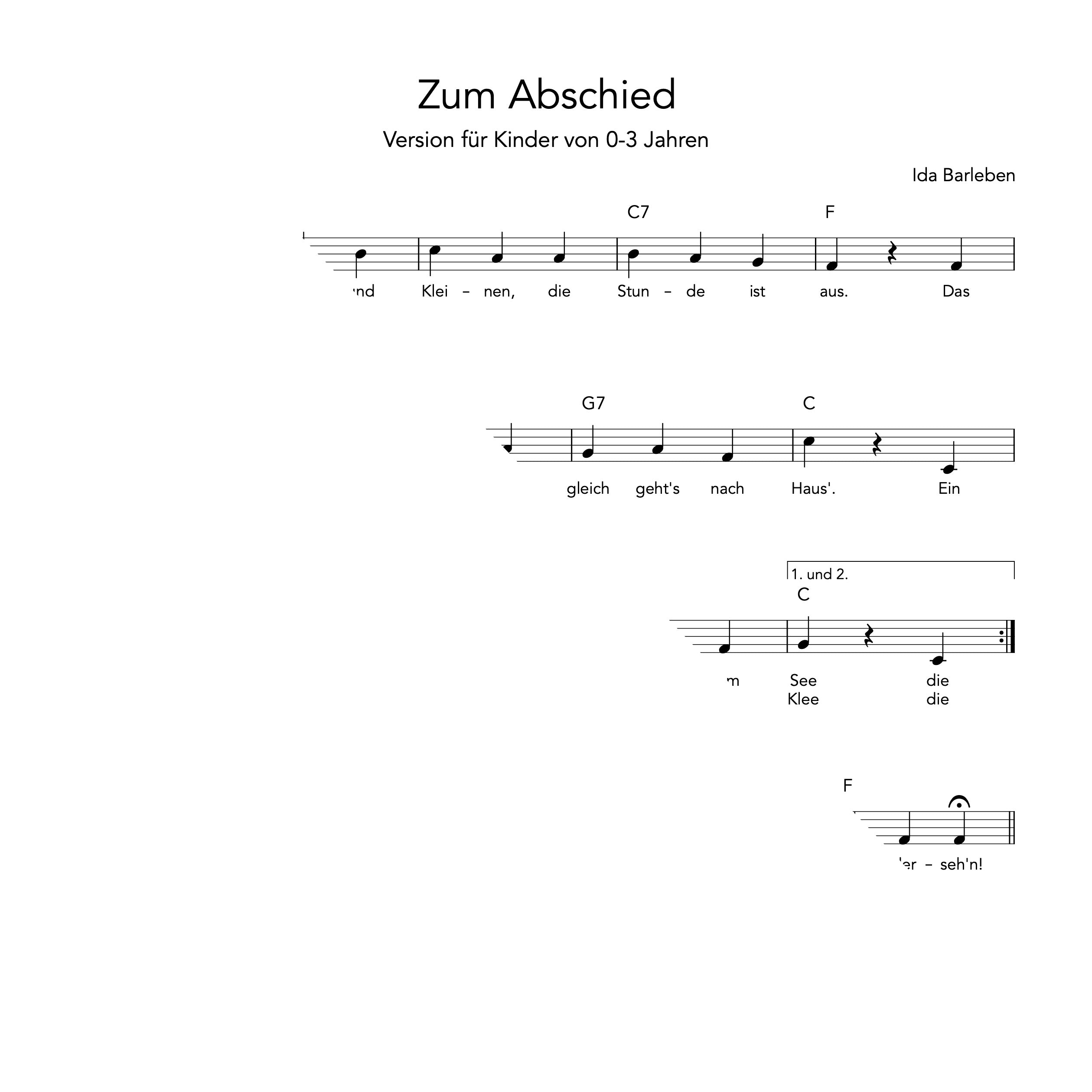 lieder zum abschied der mutter