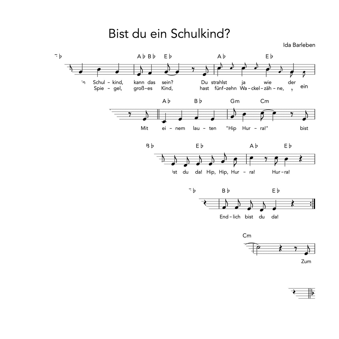 Bist du ein Schulkind?