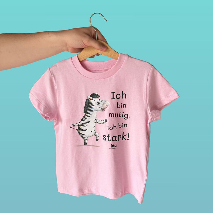 T-Shirt "Ich bin mutig, ich bin stark!"
