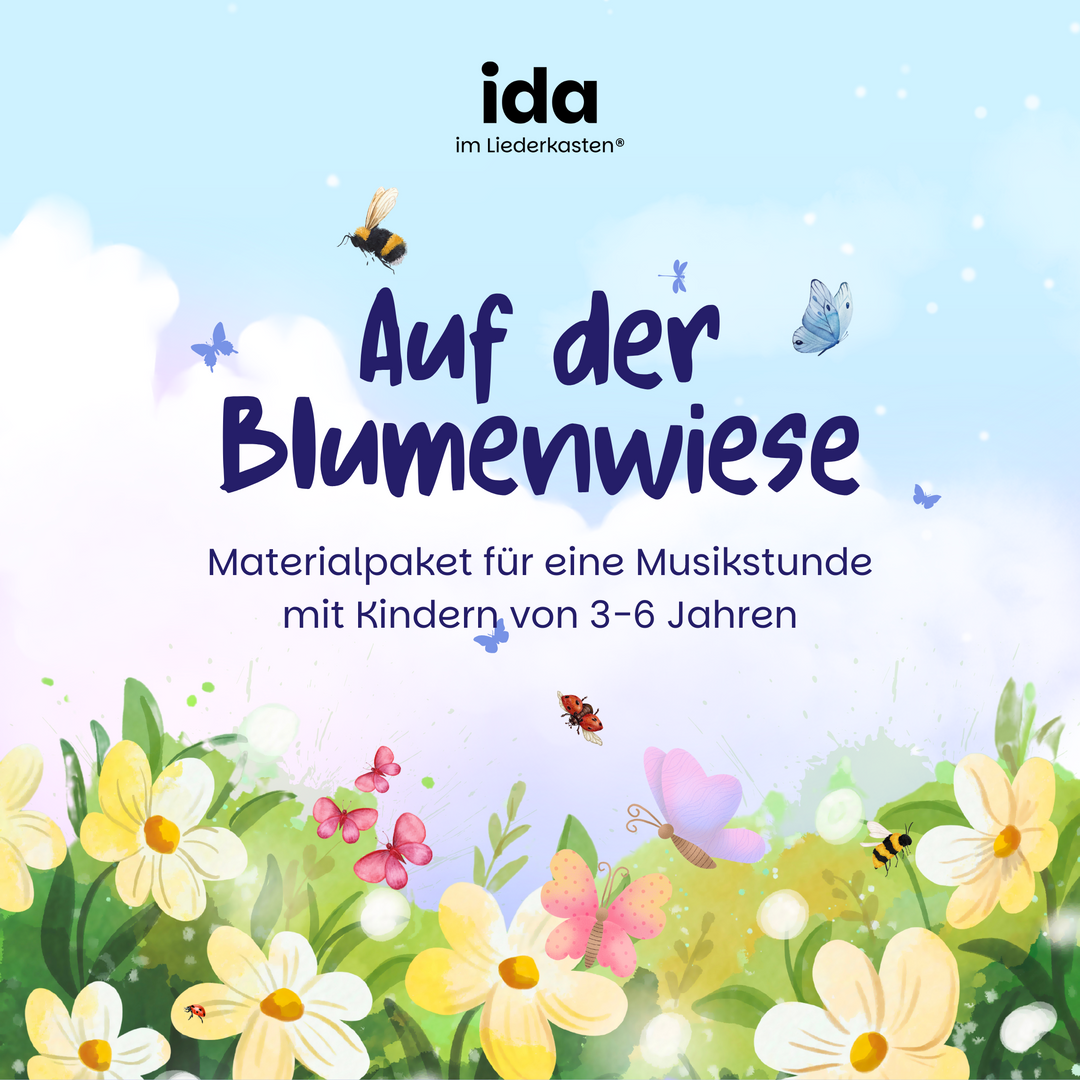 Auf der Blumenwiese (Stundenbild)