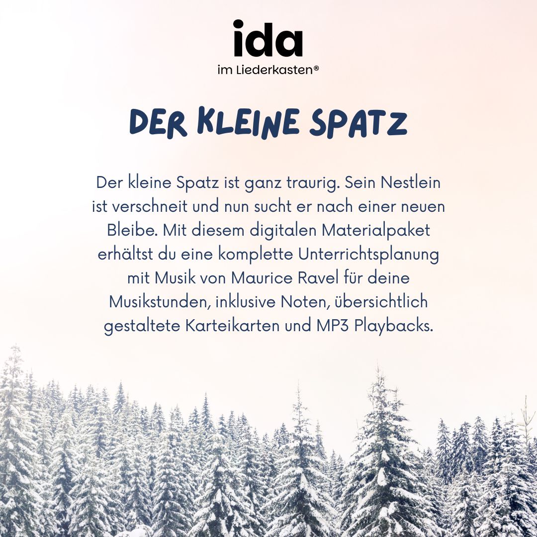 Der kleine Spatz (Stundenbild)