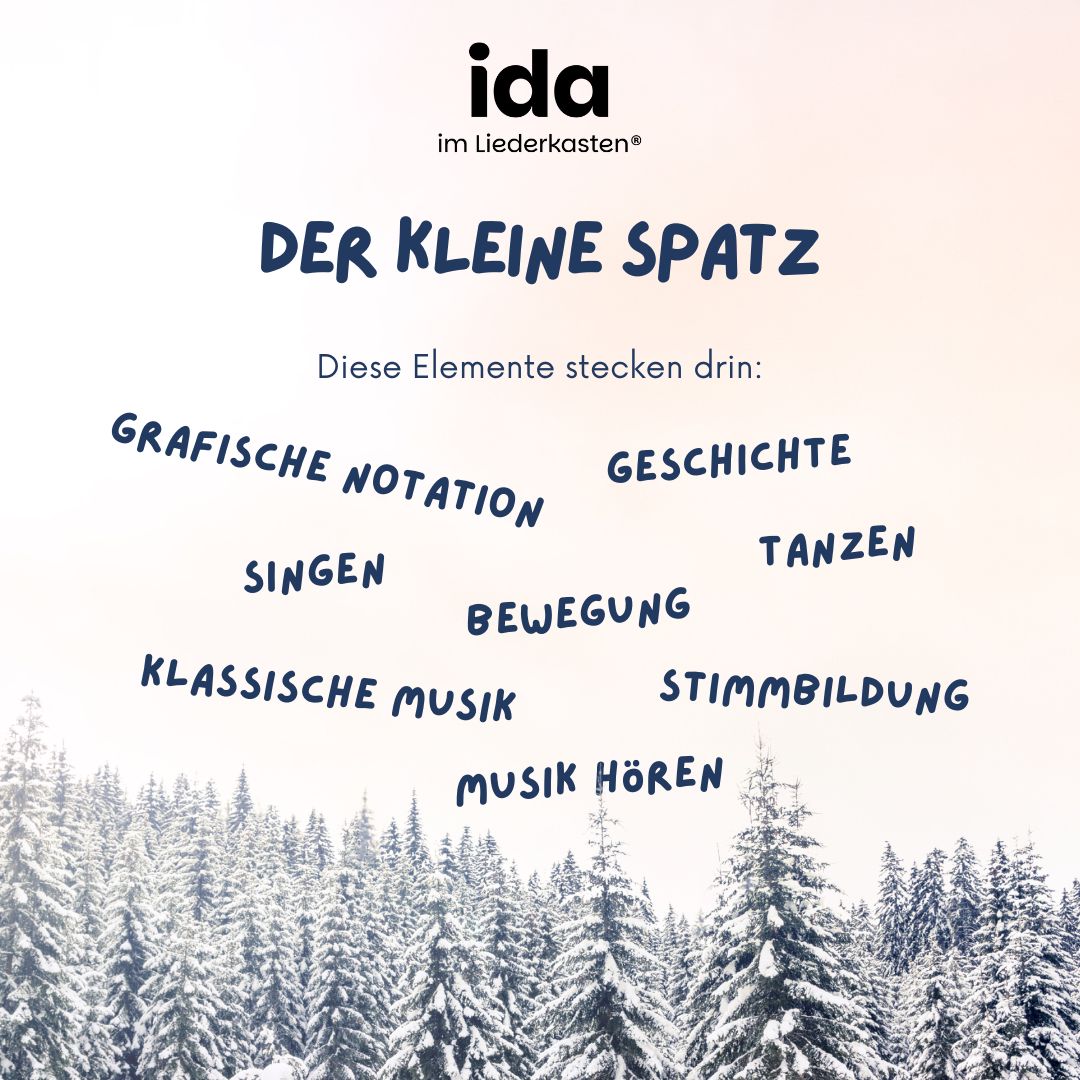 Der kleine Spatz (Stundenbild)