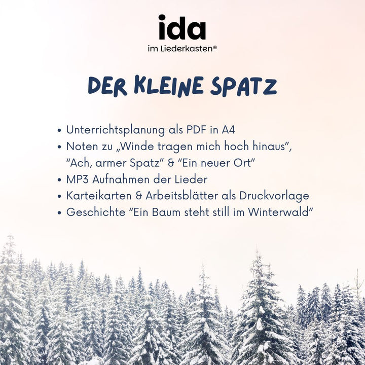 Der kleine Spatz (Stundenbild)