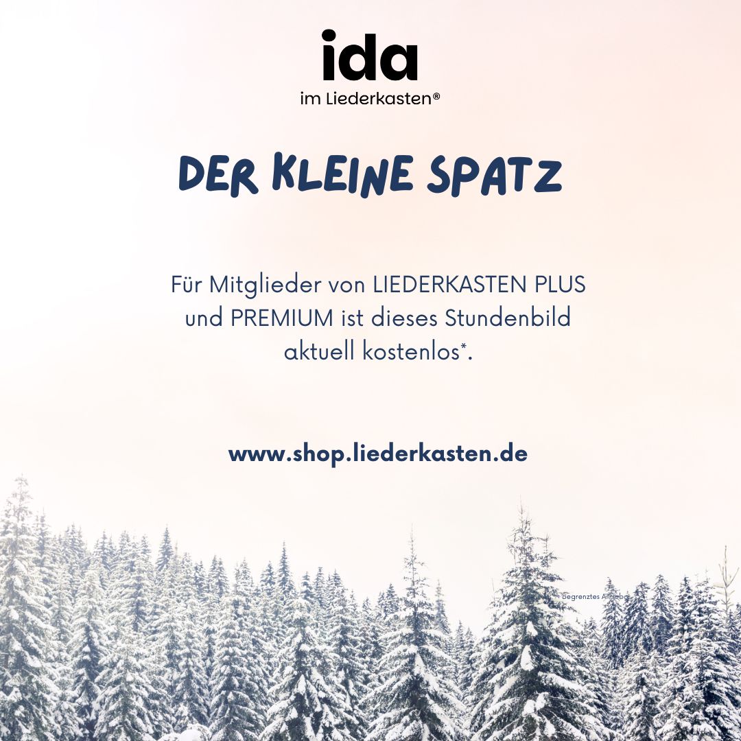 Der kleine Spatz (Stundenbild)