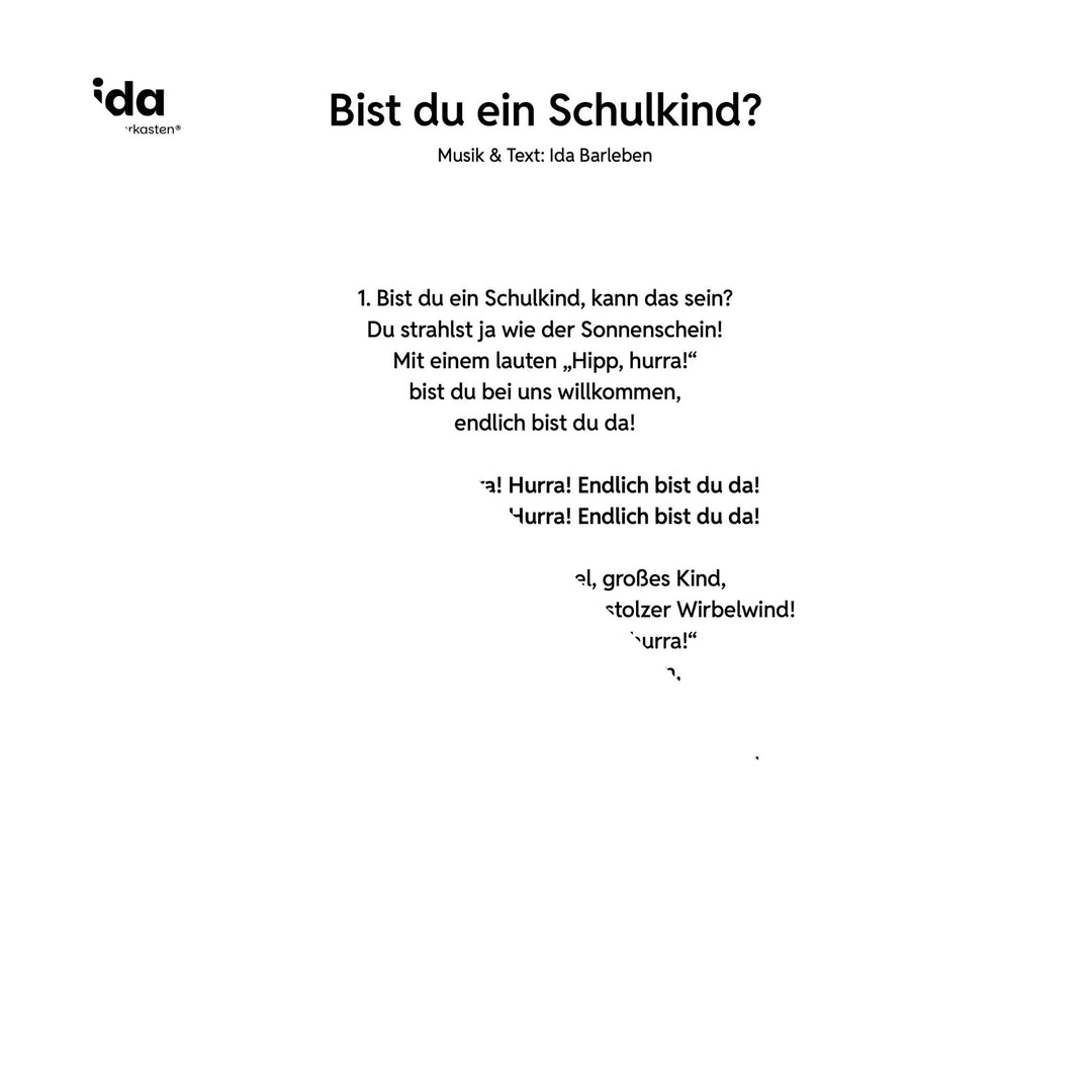 Bist du ein Schulkind?
