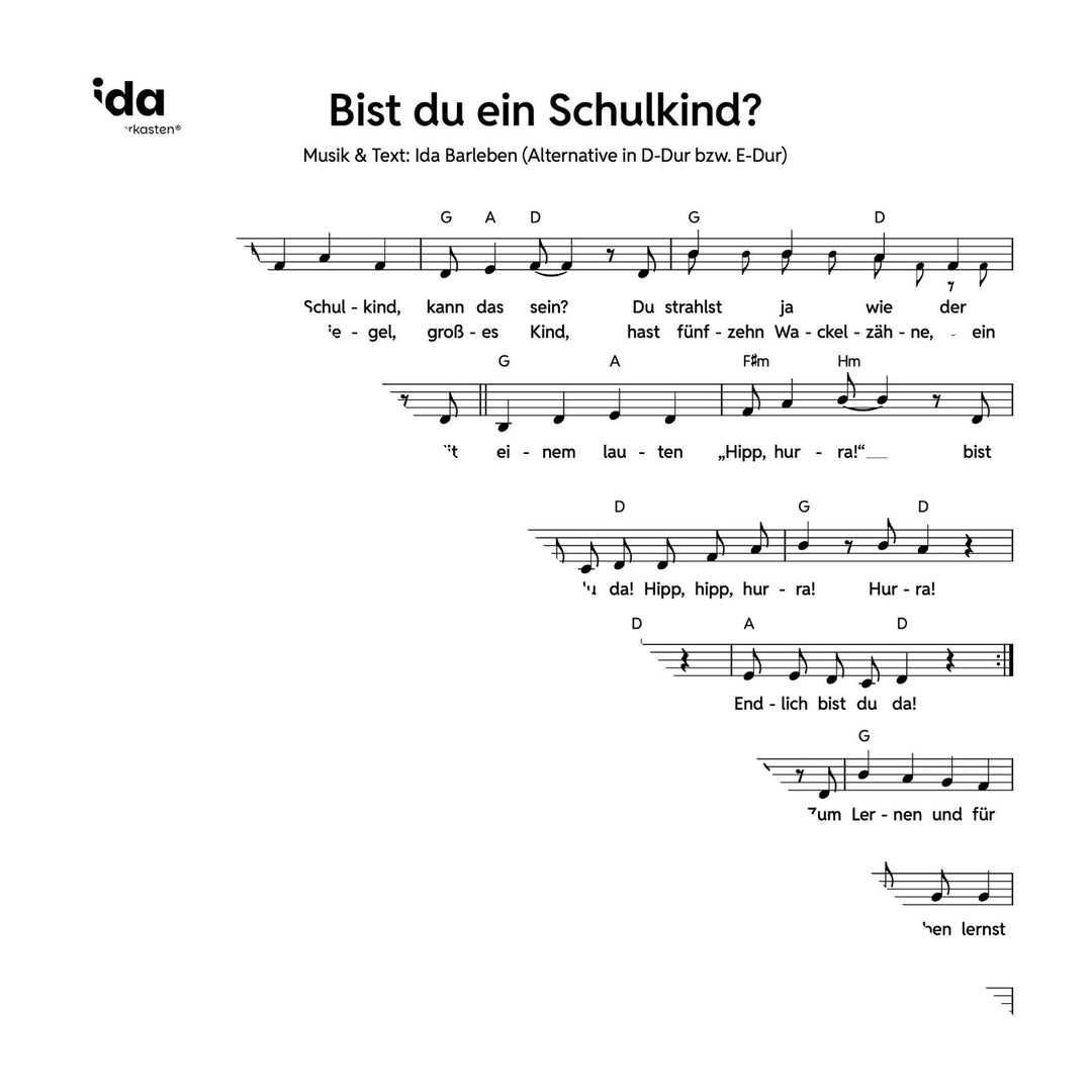 Bist du ein Schulkind?