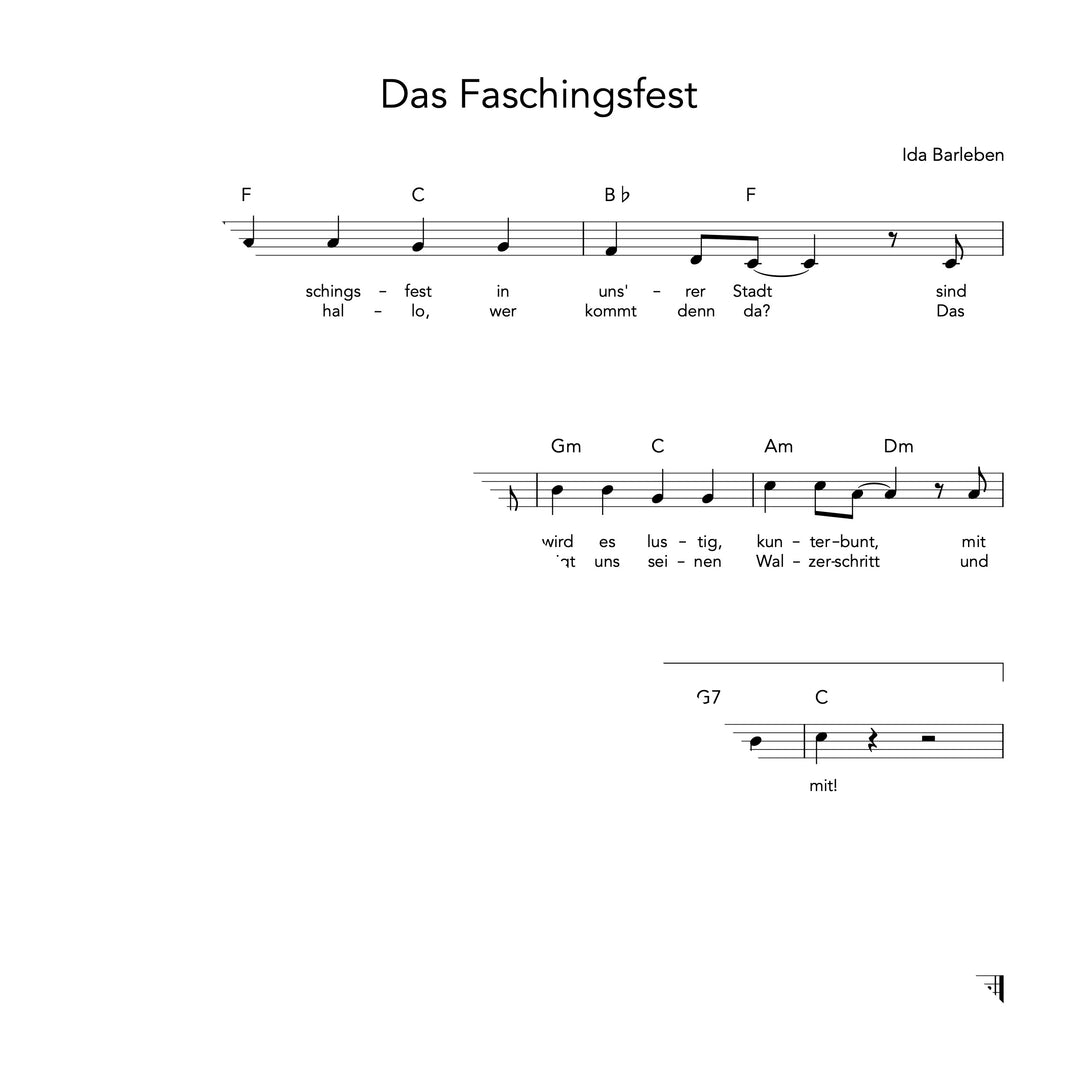 Das Faschingsfest