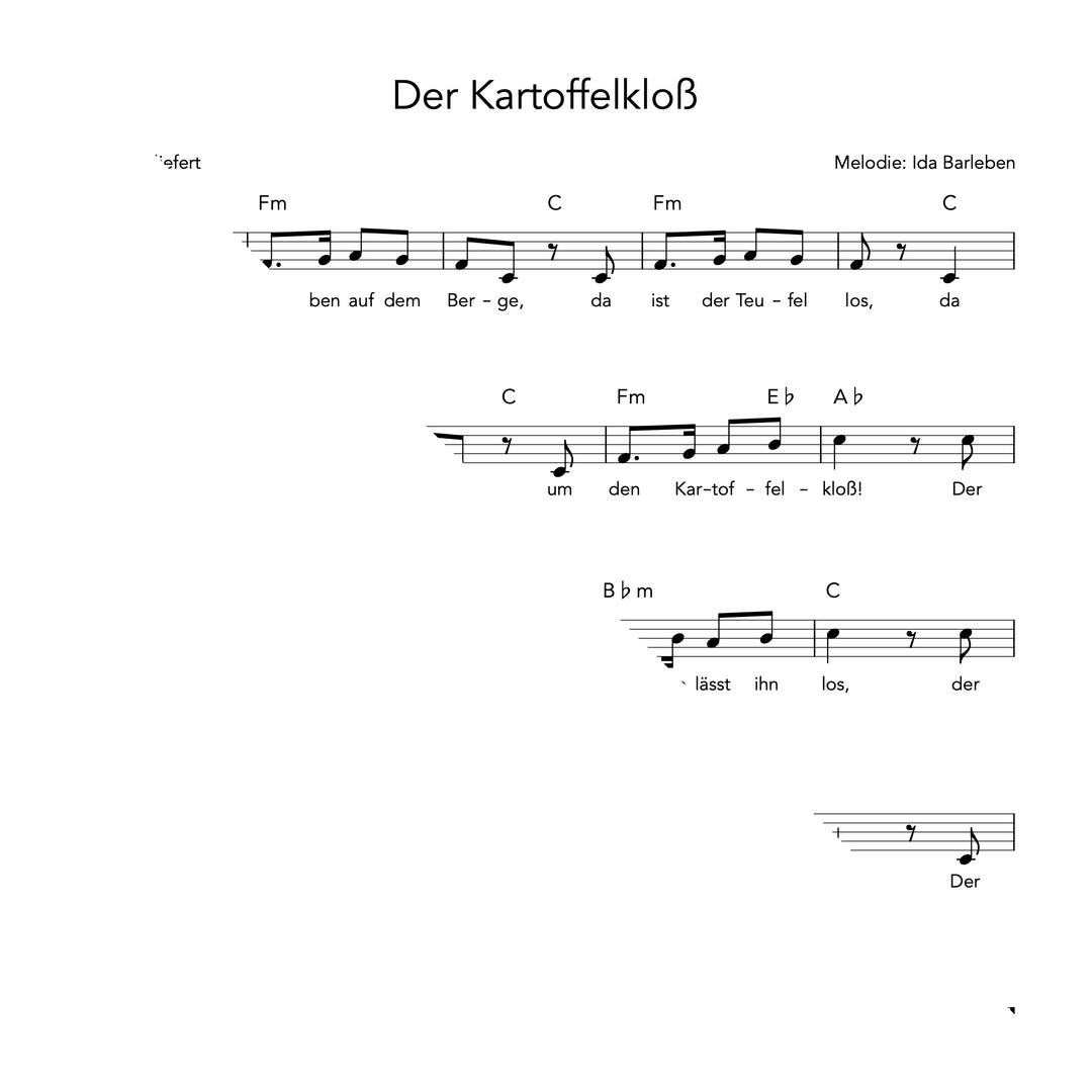 Der Kartoffelkloß