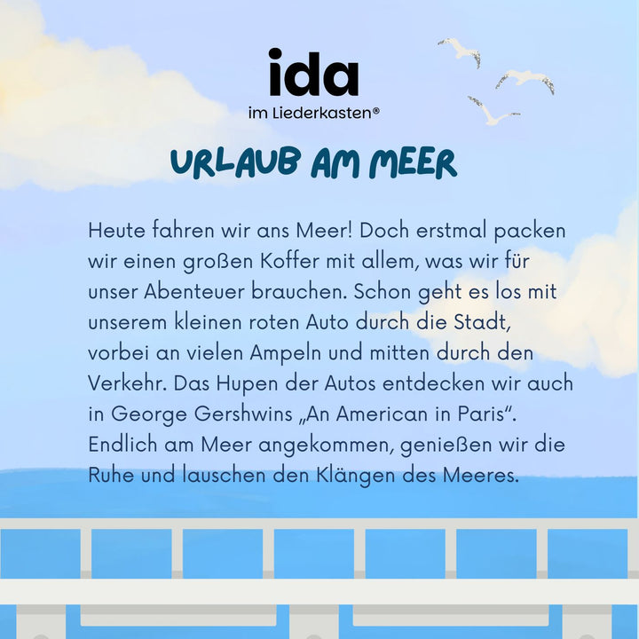 Urlaub am Meer (Stundenbild)