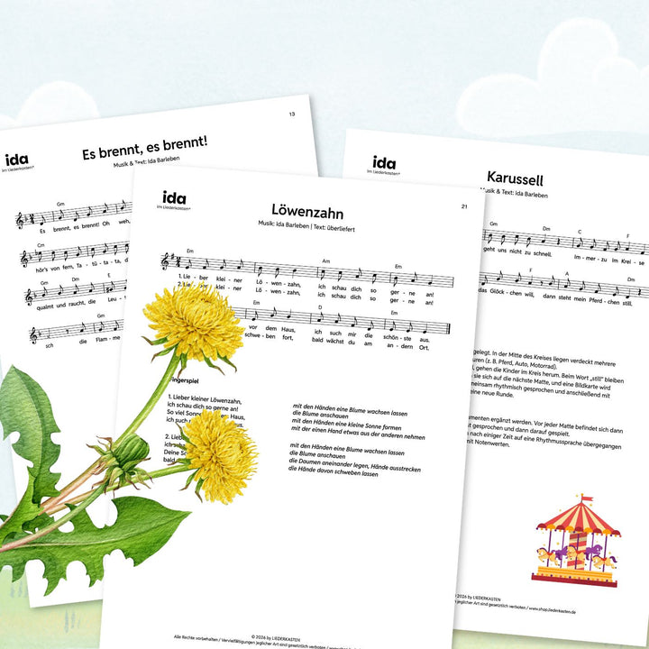Fingerspiele & Bewegungslieder (Notenbundle)
