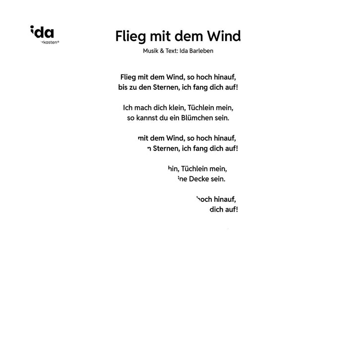 Flieg mit dem Wind