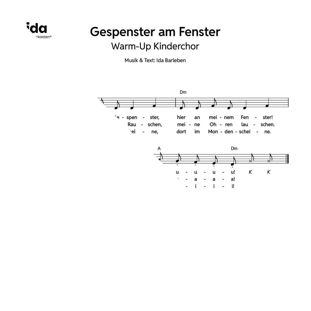 Gespenster am Fenster