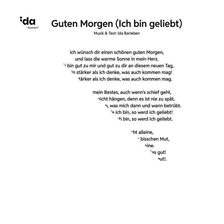 Guten Morgen (Ich bin geliebt)