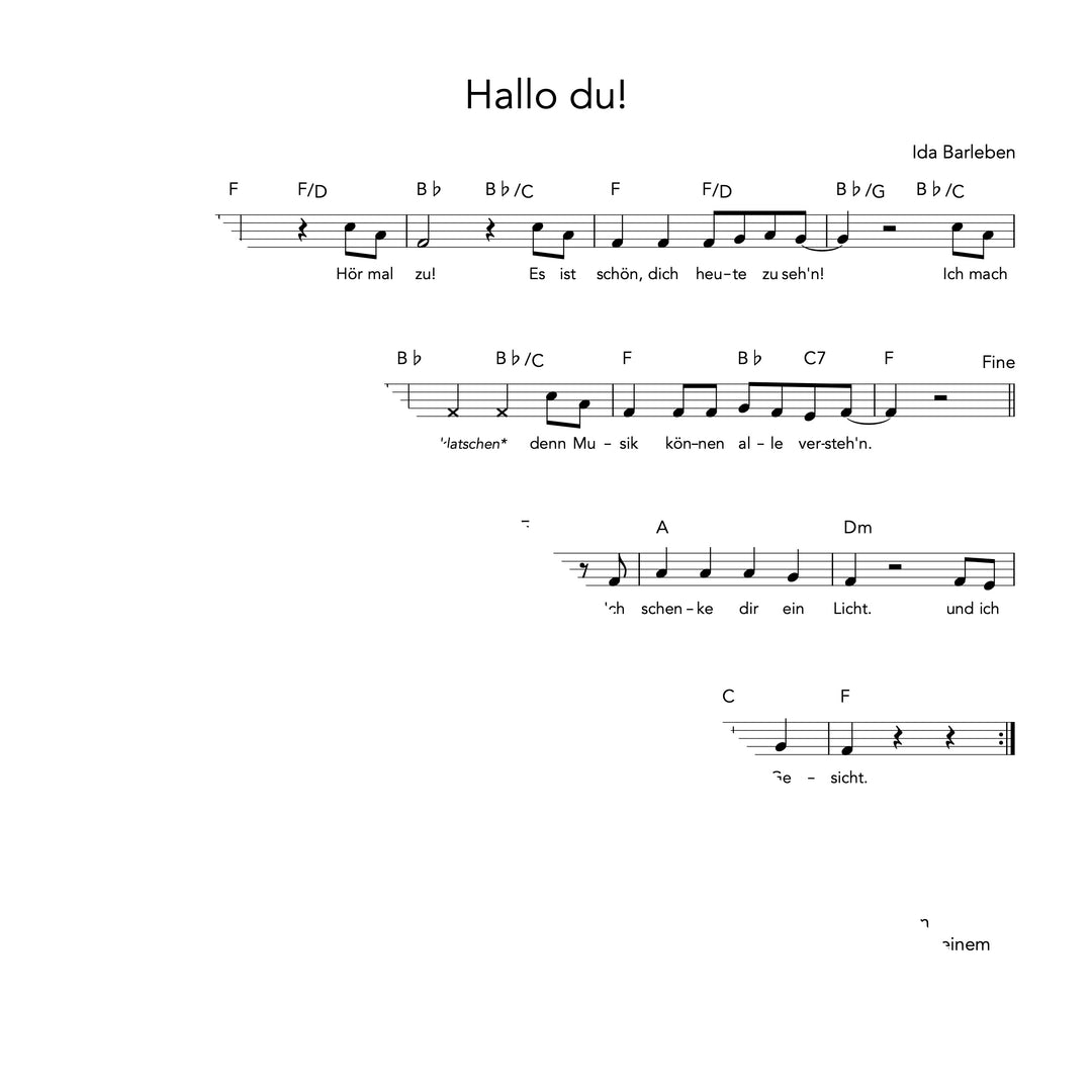 Hallo du!