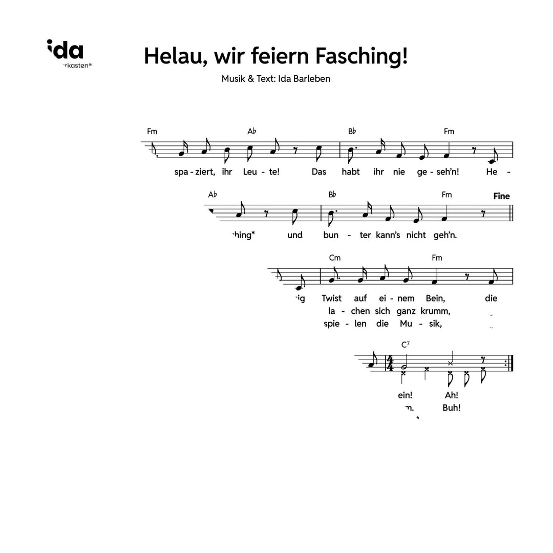 Helau, wir feiern Fasching