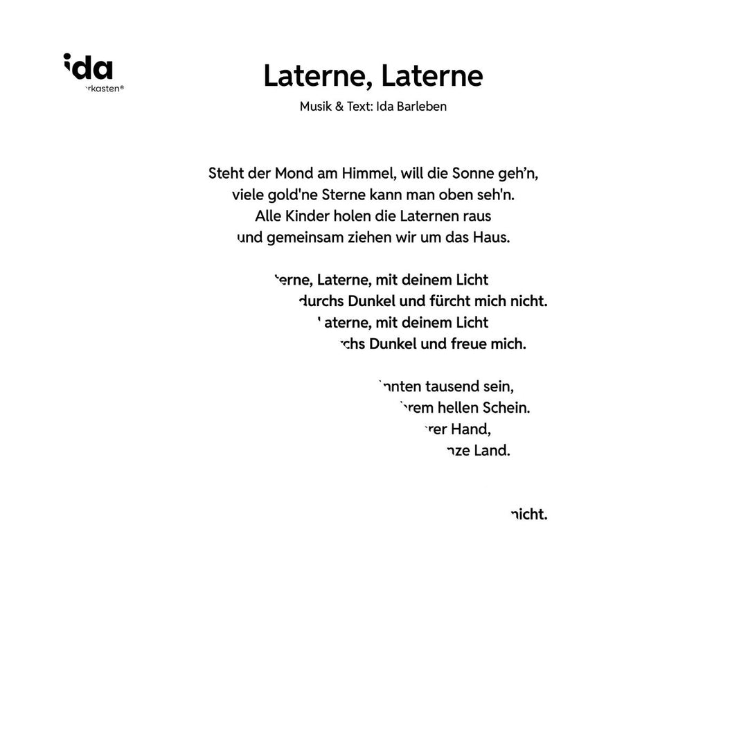 Laterne, Laterne