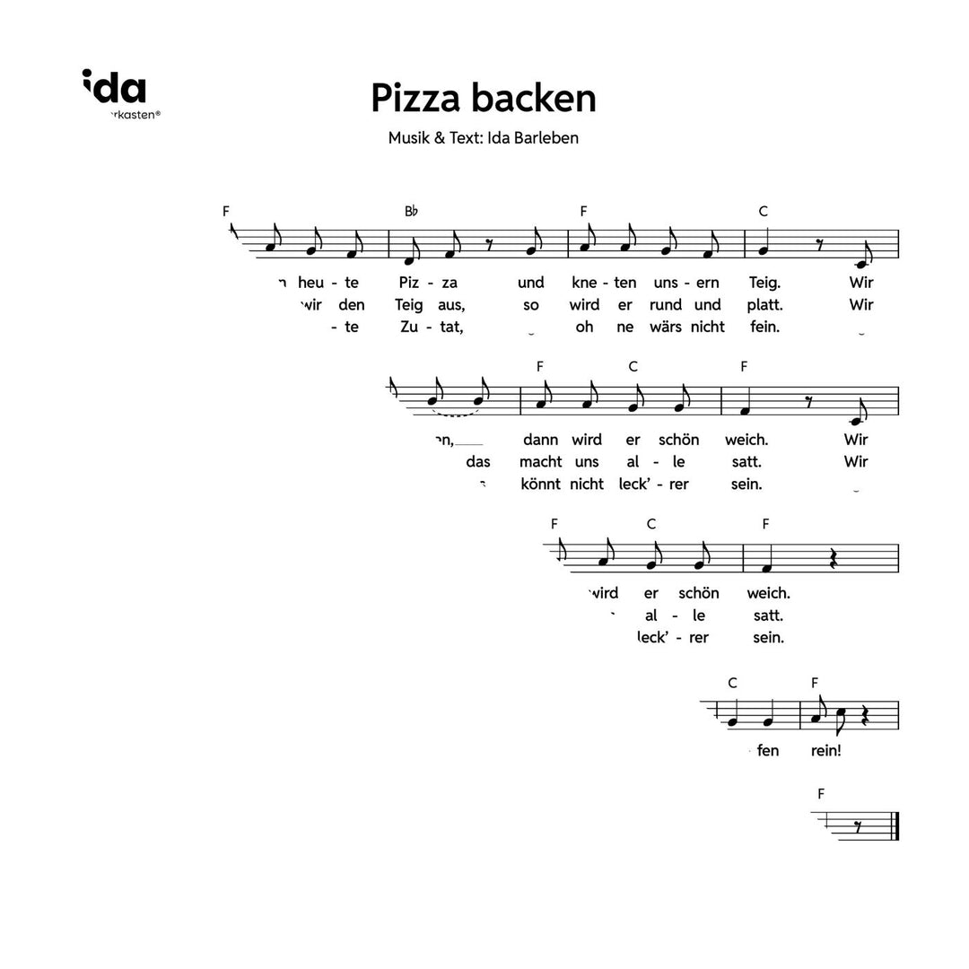 Pizza backen