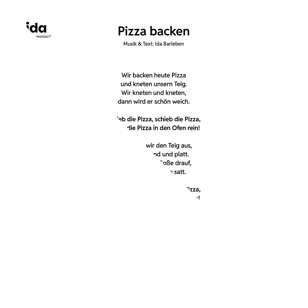 Pizza backen