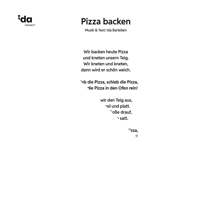 Pizza backen