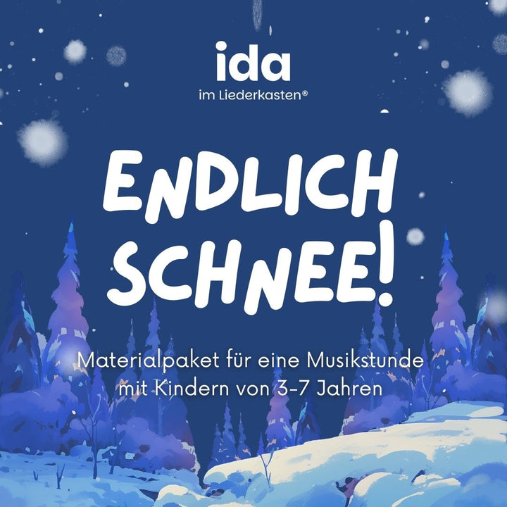 Endlich Schnee (Stundenbild)