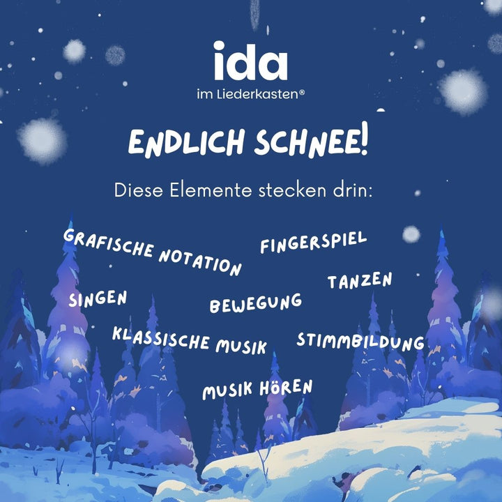 Endlich Schnee (Stundenbild)