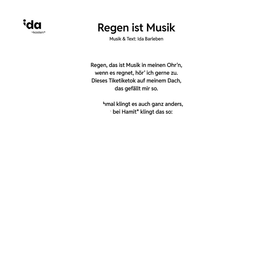 Regen ist Musik