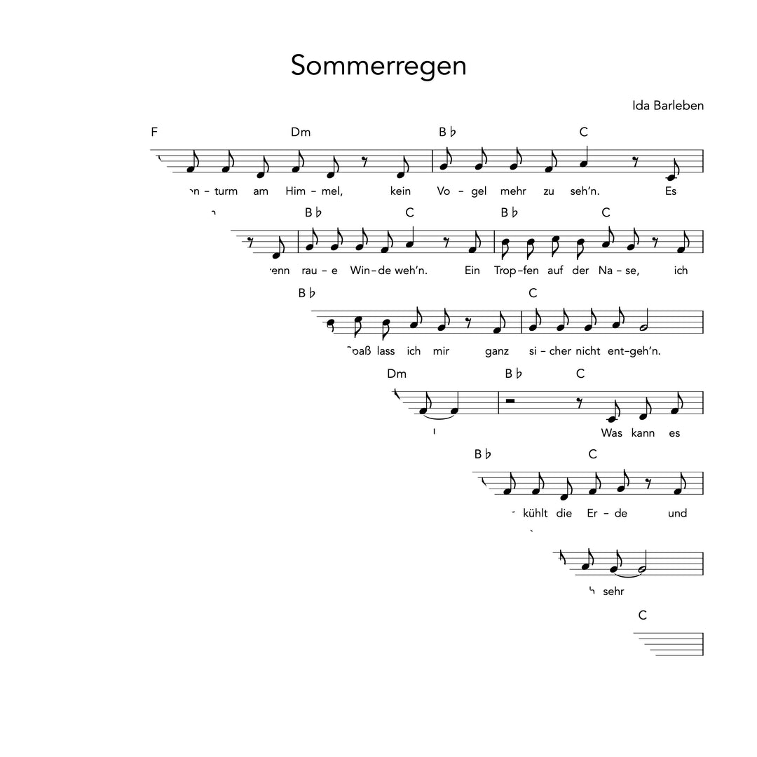 Sommerregen