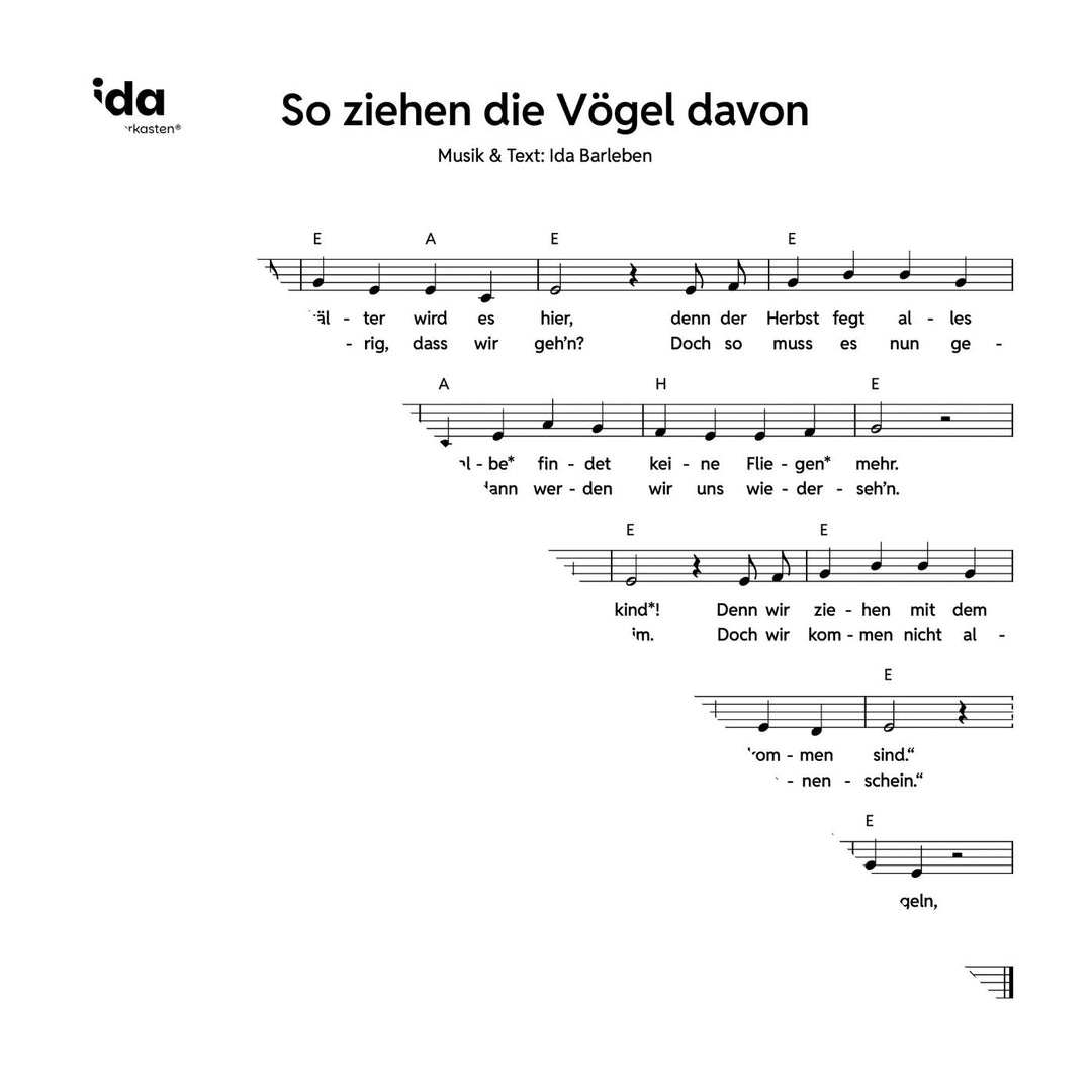 So ziehen die Vögel davon