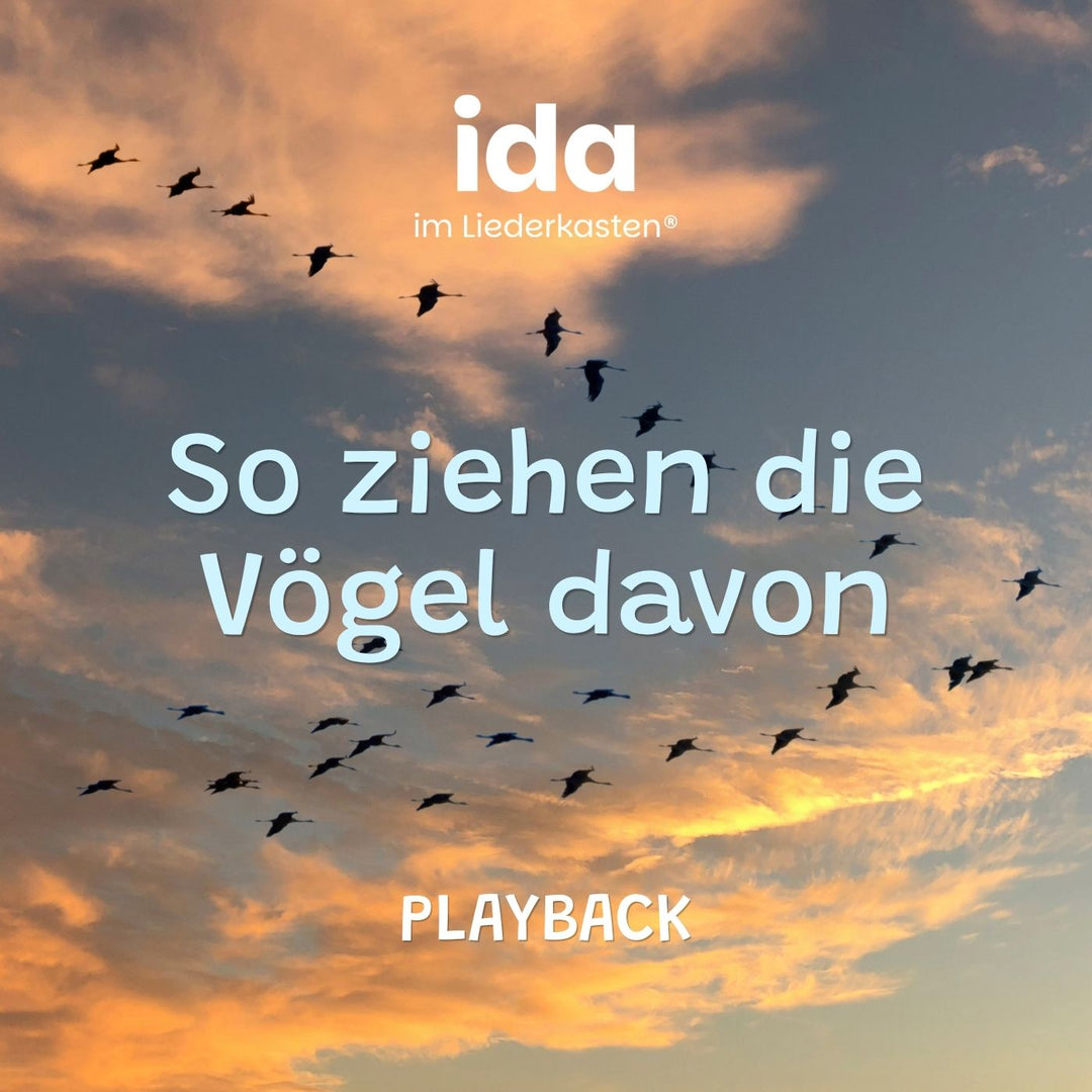 So ziehen die Vögel davon (Playback MP3)