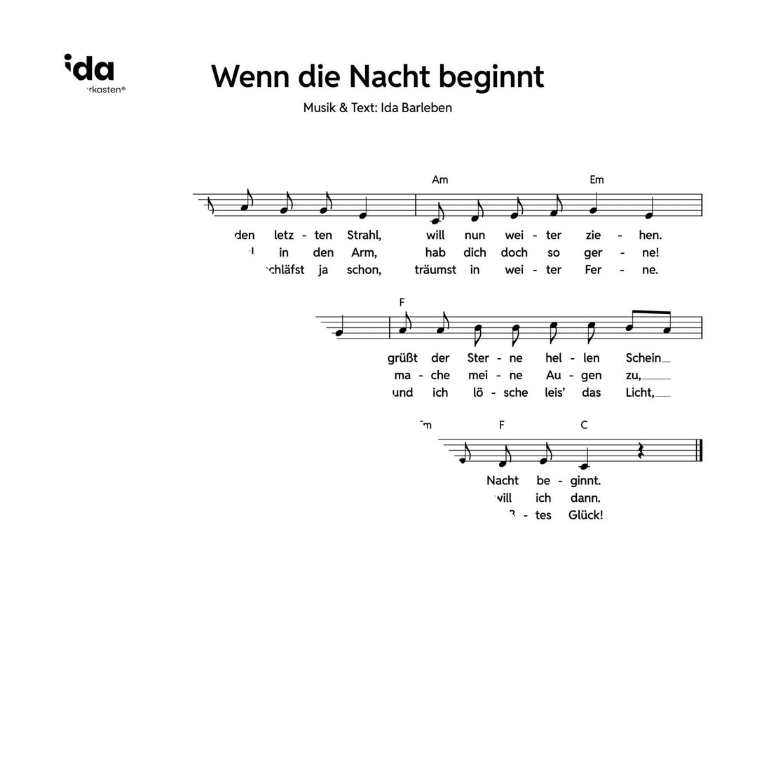 Wenn die Nacht beginnt