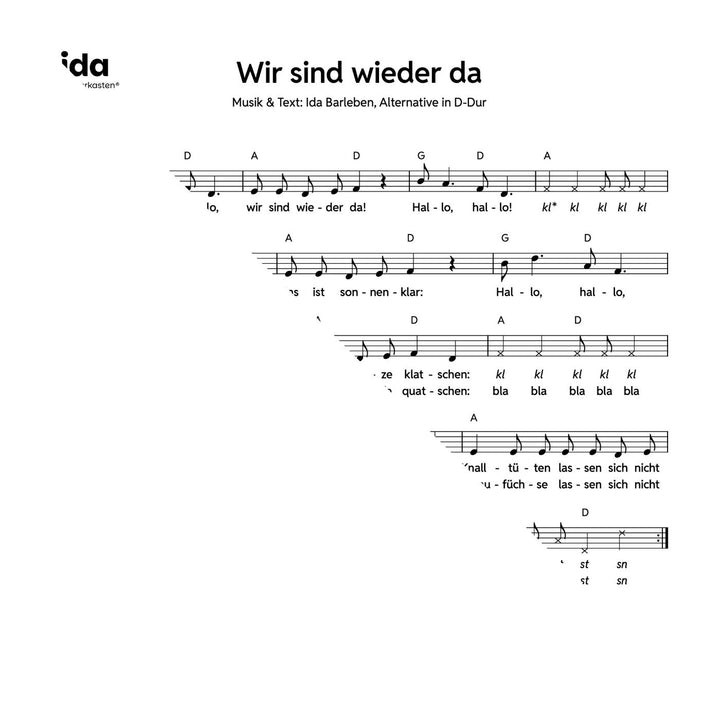 Wir sind wieder da