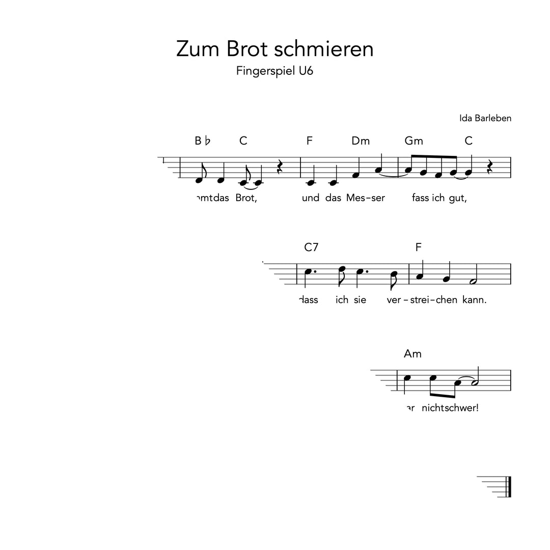 Zum Brot schmieren