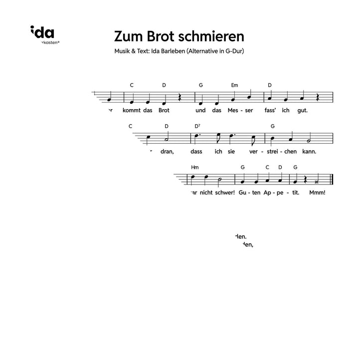 Zum Brot schmieren