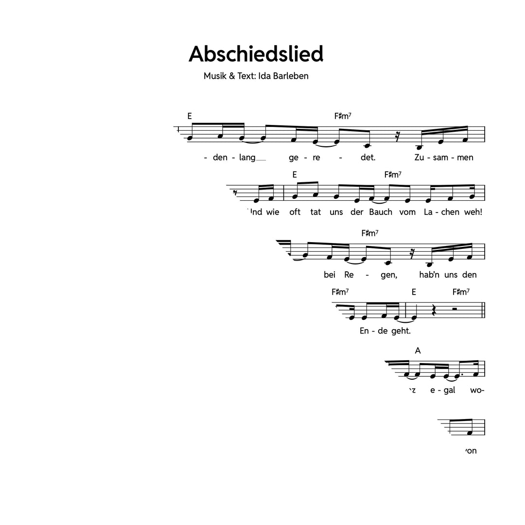 Abschiedslied