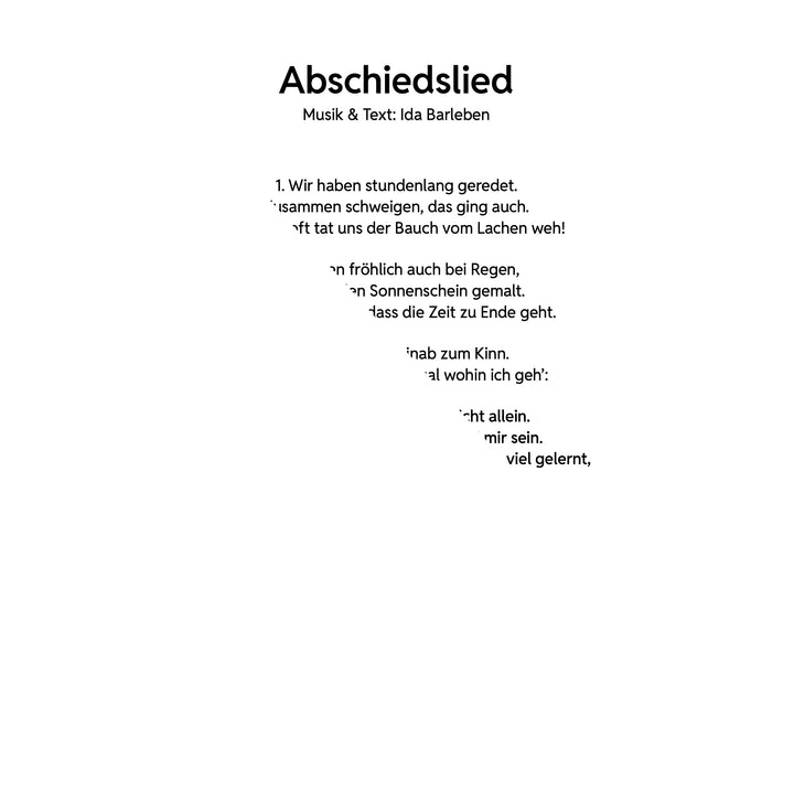 Abschiedslied