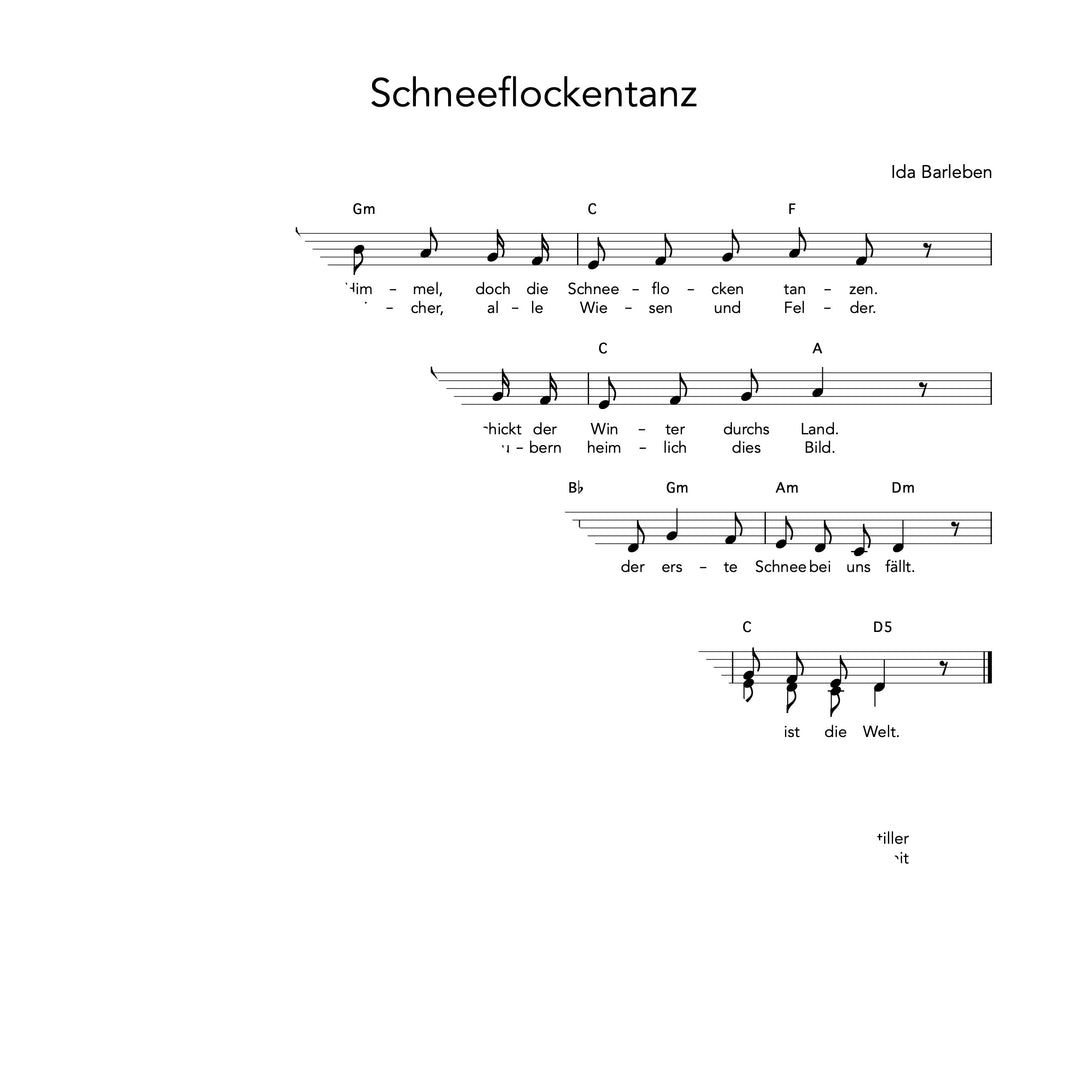 Schneeflockentanz