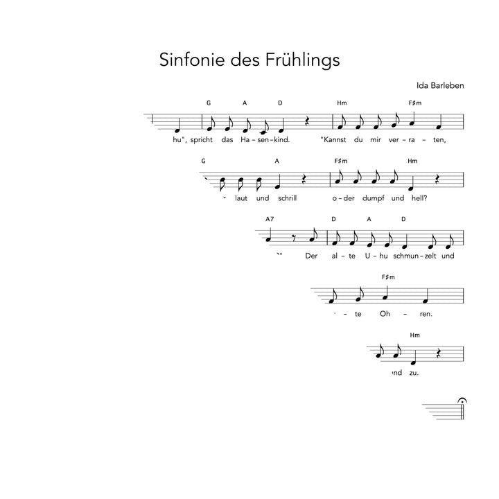 Sinfonie des Frühlings