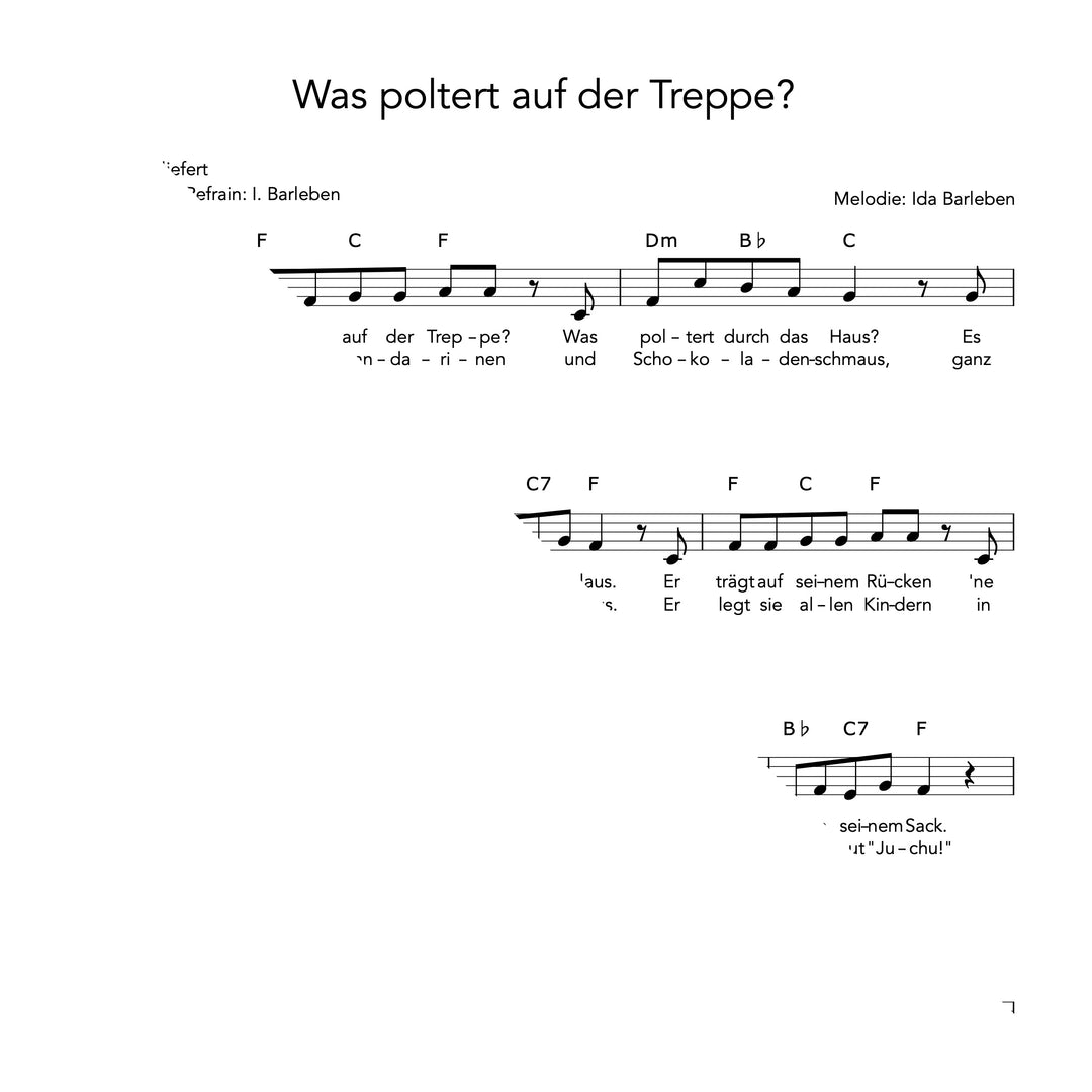 Was poltert auf der Treppe